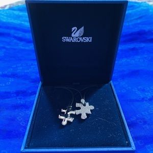 Swarovski Crystal Puzzle Piece Necklace